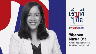 Michael Page Thailand's It Starts Local content campaign, featuring Wipaporn Niamla-Ong, CFO at Rojukiss